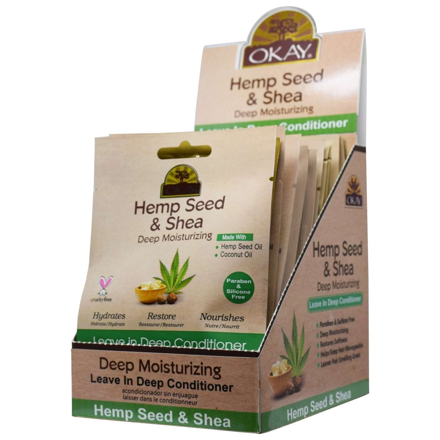 Okay Hemp Seed Leave In Conditioner Okay Hemp Seed Leave In Conditioner