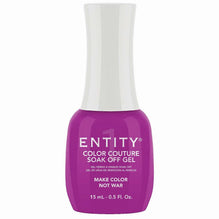 Entity Color Couture Soak Off Gel Make Color Not War 0.5 Fl Oz