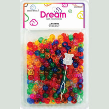 Chloe Bead Round Big 200 Clr Assort