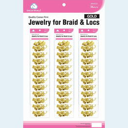 Brittny Jewelry Braids  Locs Gold